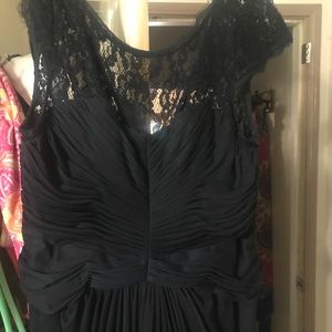 Adrianna Papell night gown. Navy/ink